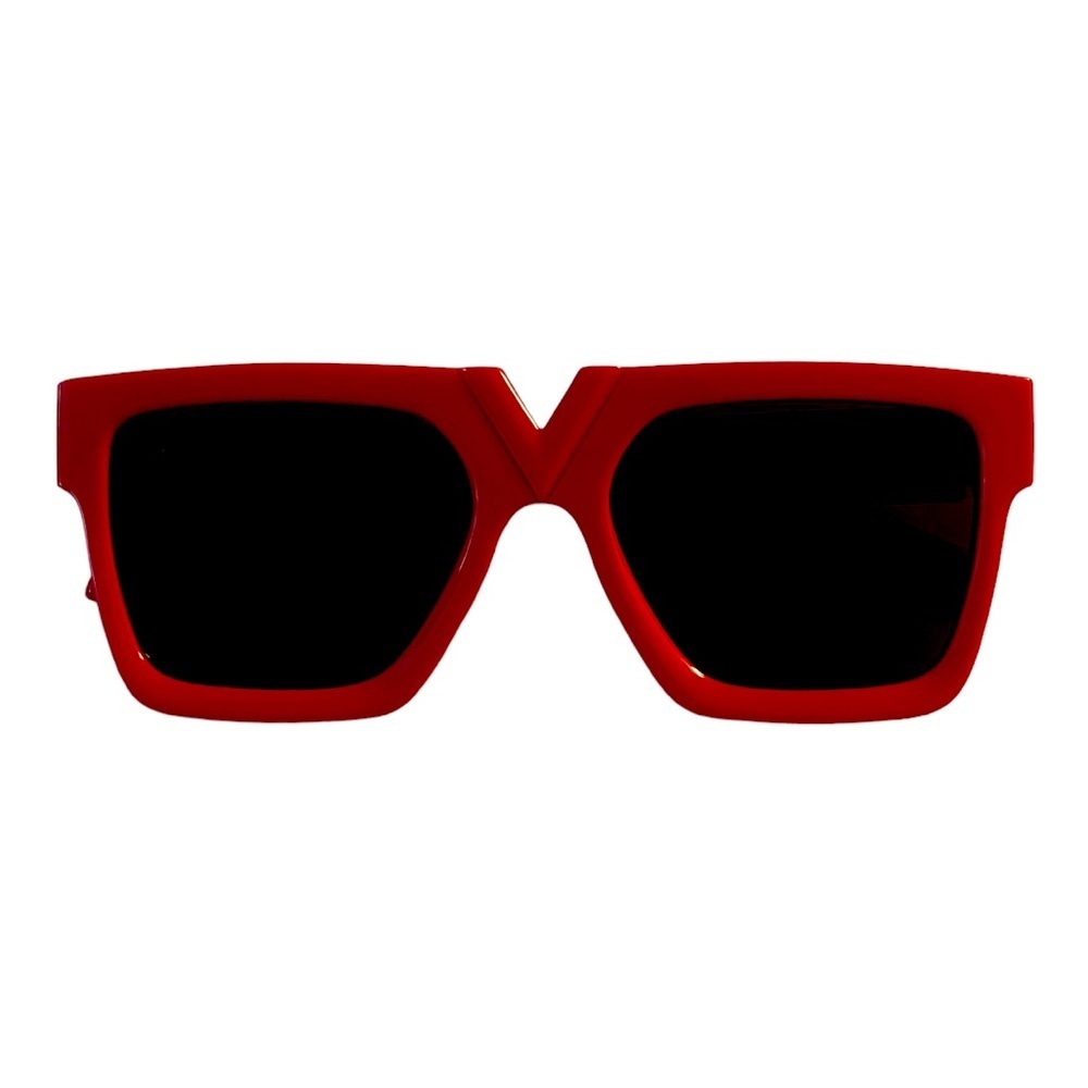 🕶️red-rimmed Gold Accented Light-Weight Luxury Shades🕶️